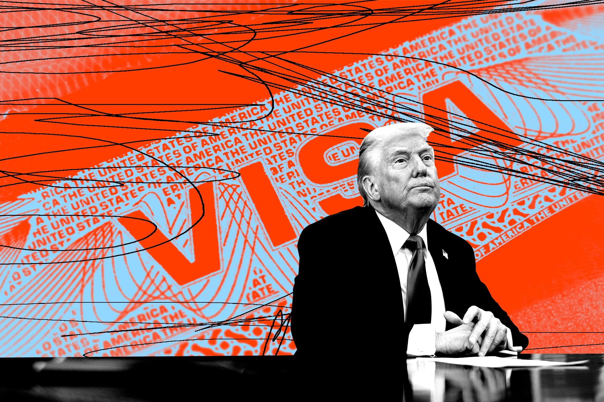 Trump anuncia alta significativa na taxa para visto H-1B e revogações em massa de vistos para asilo