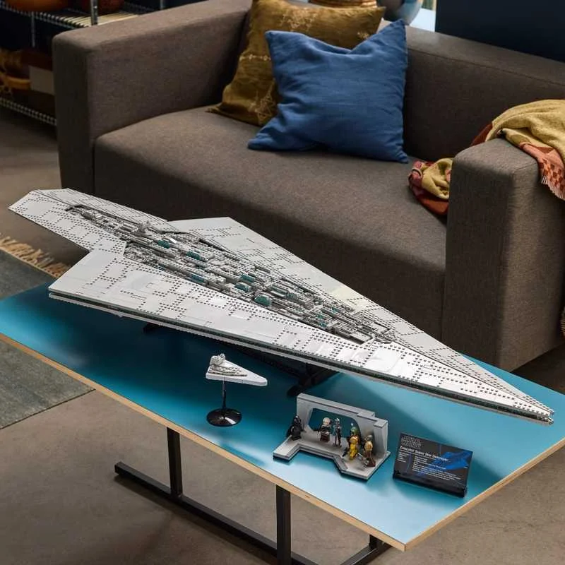 LEGO lança um dos maiores sets de Star Wars com o Super Star Destroyer de Darth Vader por R$ 4.300
