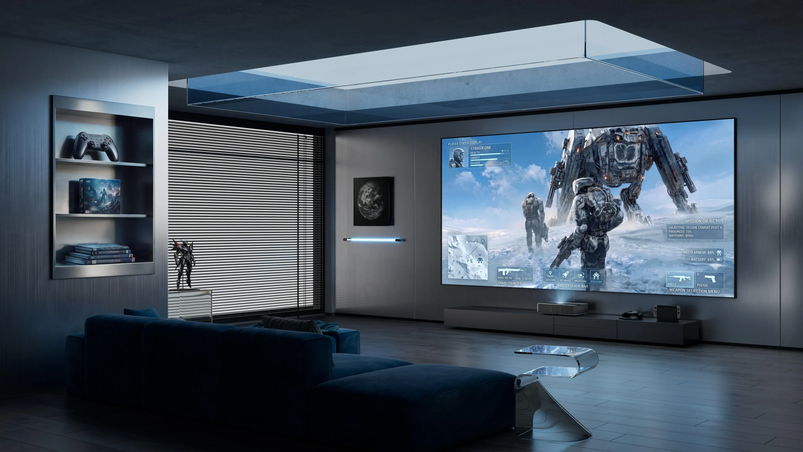 Awol Vision lança LuxVision, primeiro projetor 4K 120Hz UST com deslocamento óptico de lente