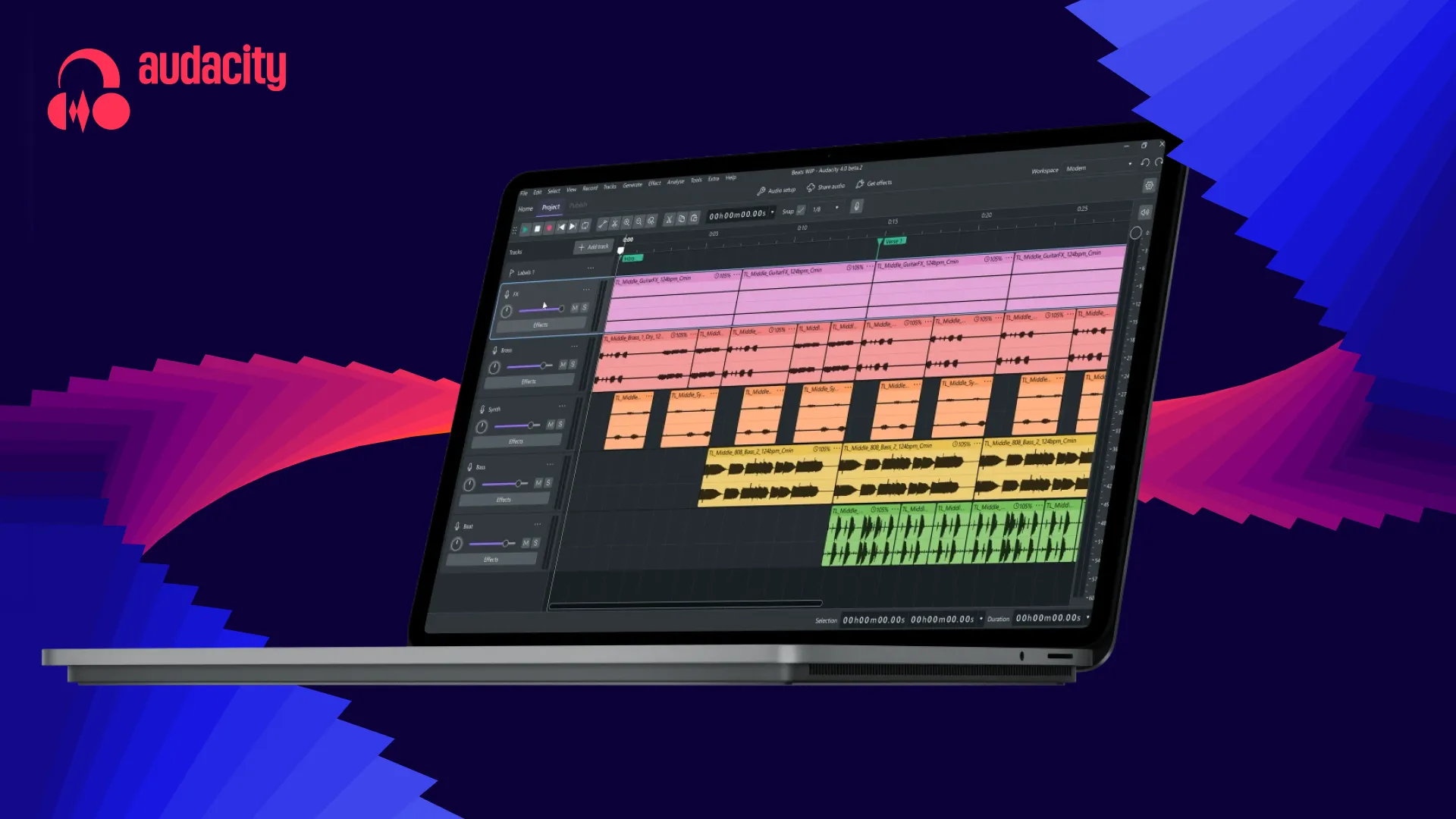 Audacity 4 chega com edição não destrutiva e interface modernizada