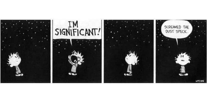 A frase mais marcante de Calvin e Hobbes revela uma das maiores tristezas da humanidade