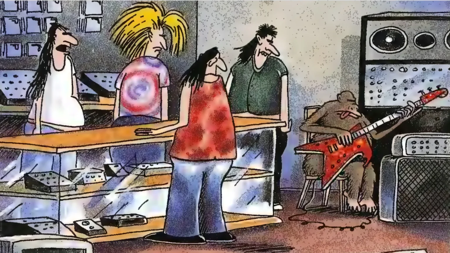 As 10 Tiras Mais Engraçadas de The Far Side Sobre Música