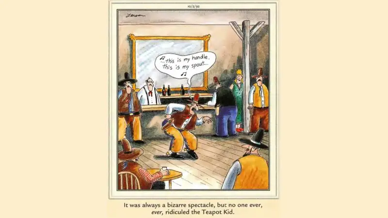 As 10 Tiras Mais Engraçadas de The Far Side Sobre Música