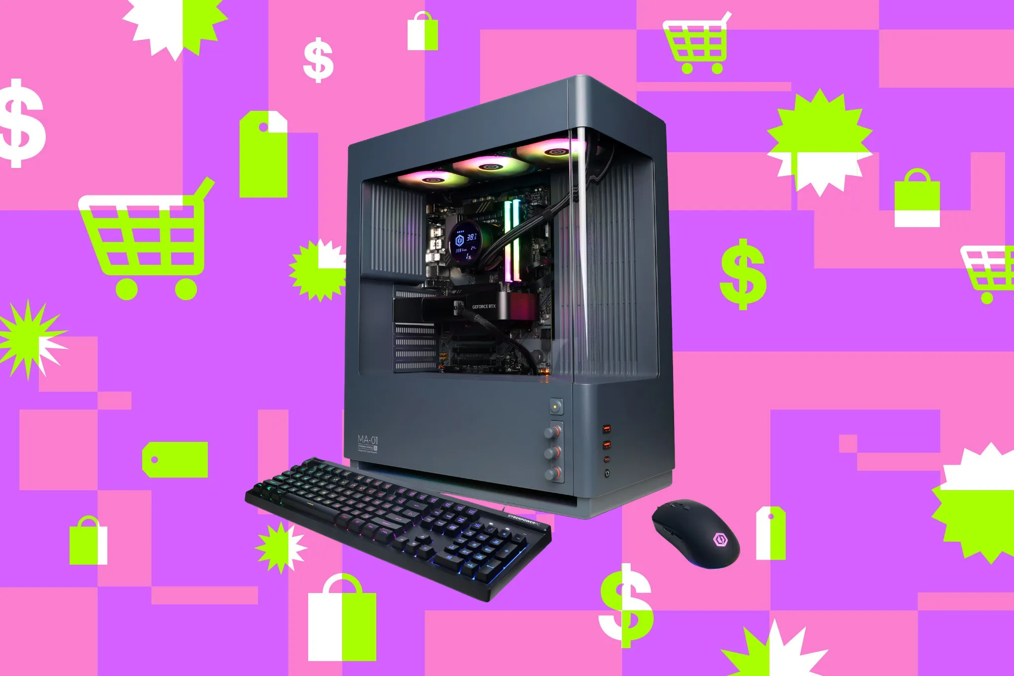 PC gamer com RTX 5070 e Core i7 sai por R$ 8.200 em promoção inédita nos EUA