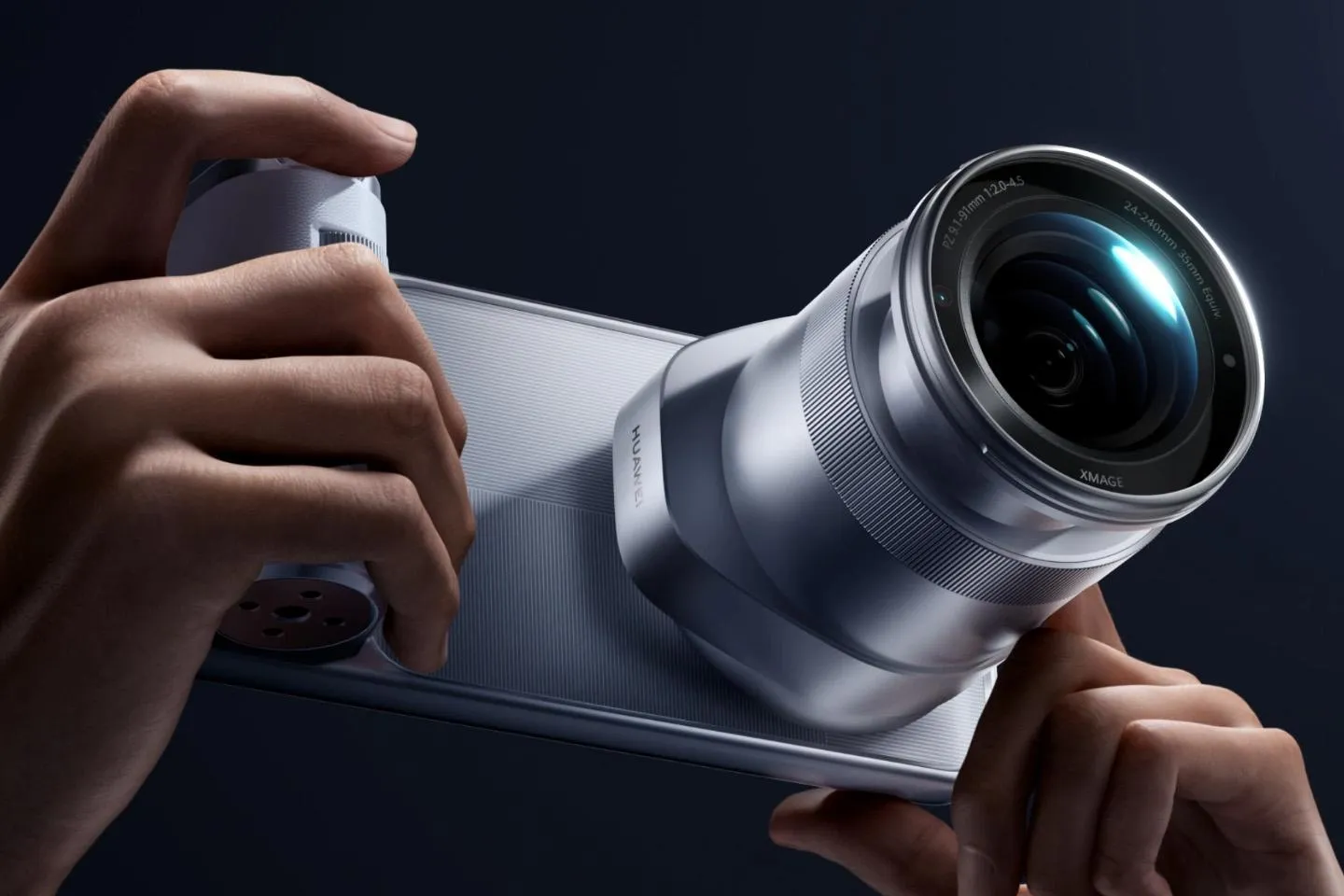 Huawei lança câmera acoplável com zoom 24-240mm para seu flagship Mate 90 Pro Max