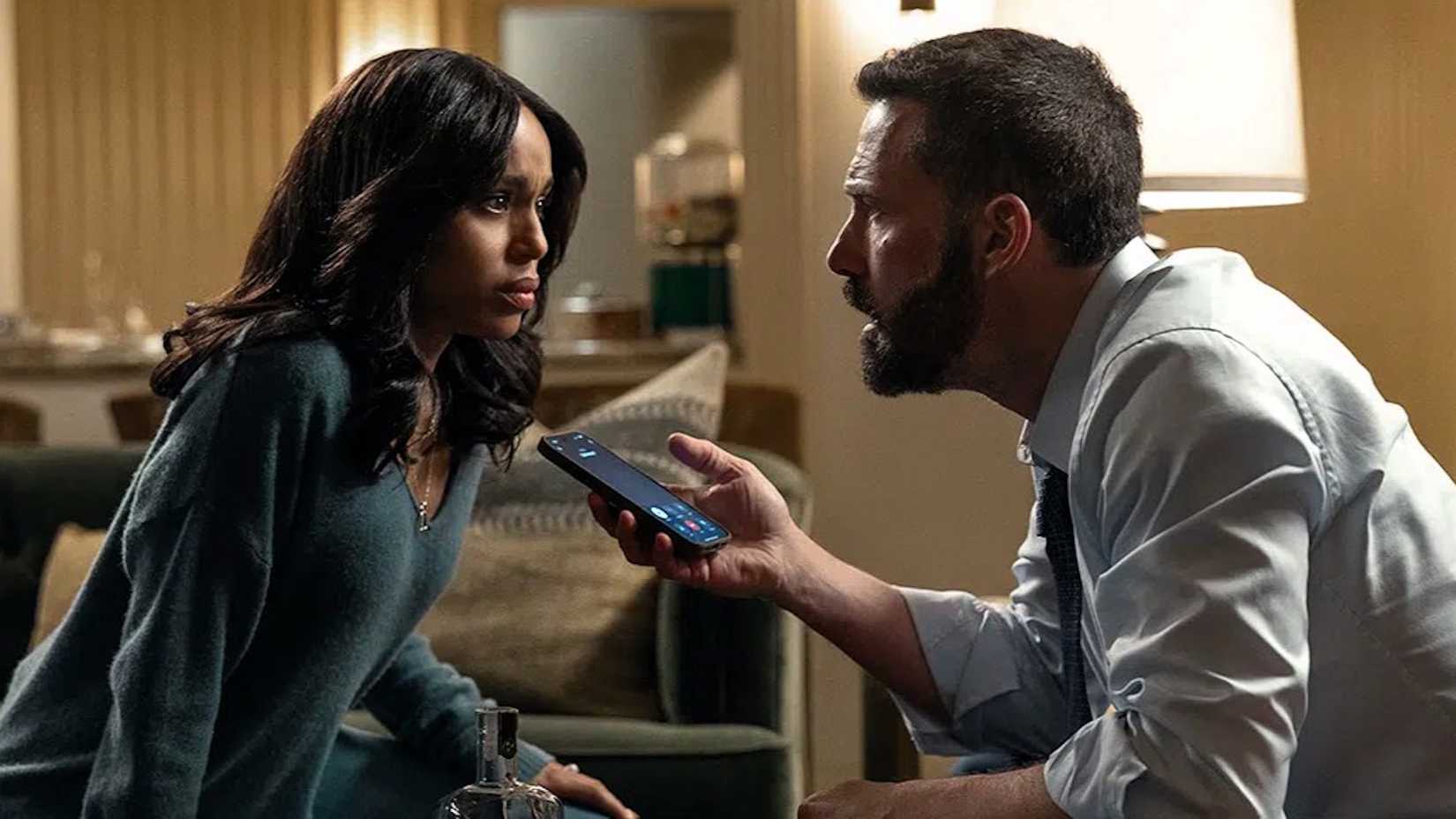 Kerry Washington conta como o elenco de Animals ajudou Ben Affleck a reescrever o thriller da Netflix