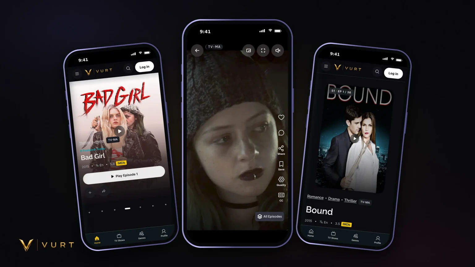 Vurt aposta no formato vertical para vídeos em TVs grandes e cresce rápido