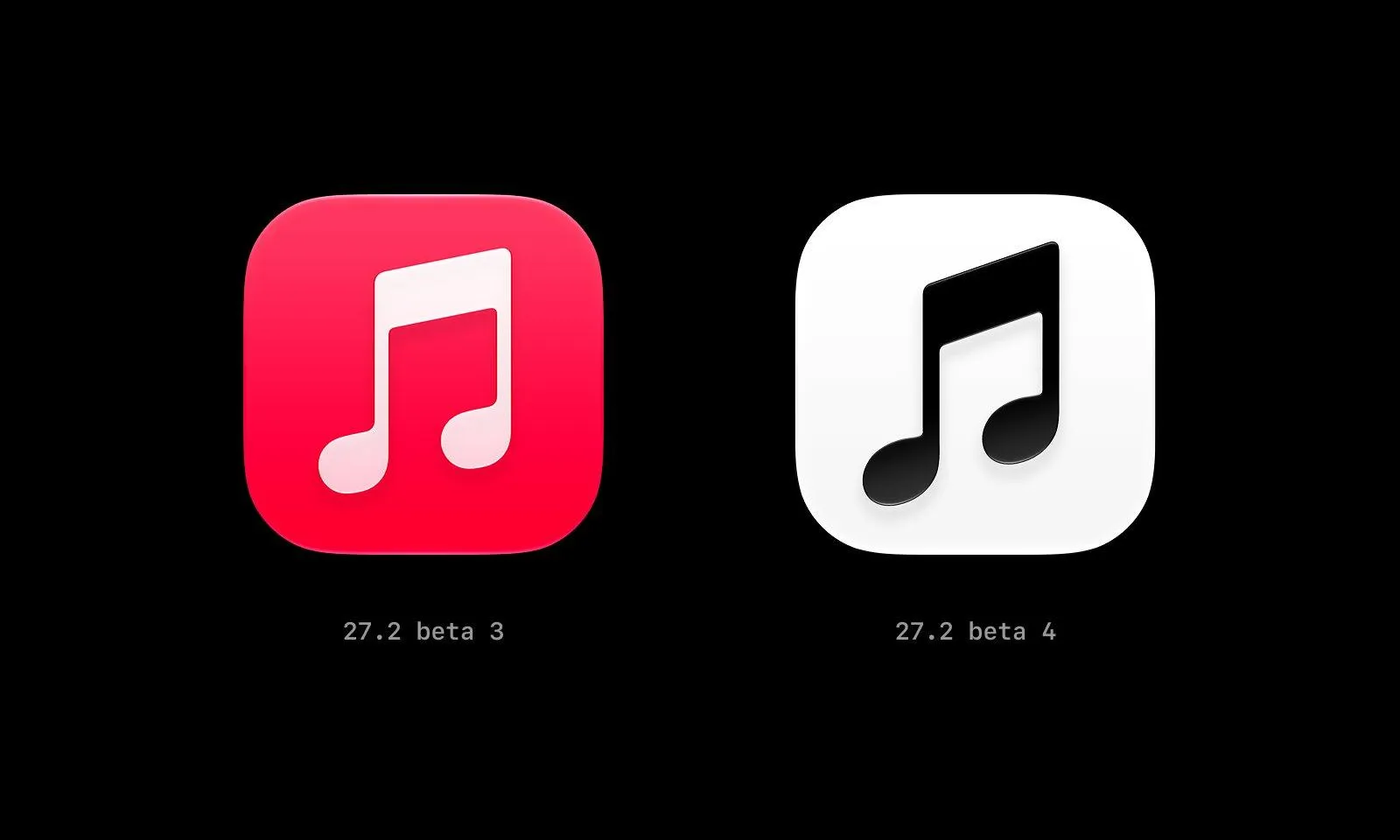 Apple Music deve ganhar novo ícone em preto e branco no iOS 27.2