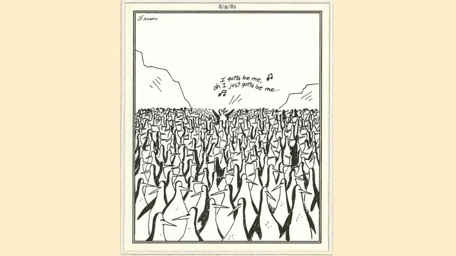 As 8 melhores tirinhas do Far Side com pinguins segundo Gary Larson