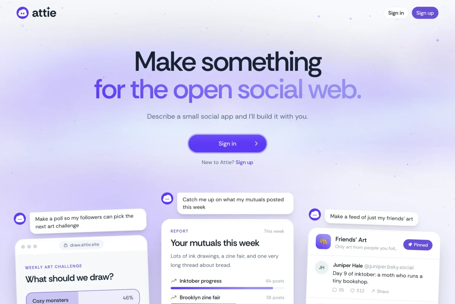 Bluesky amplia funcionalidades do Attie e permite criação de jogos e apps sociais