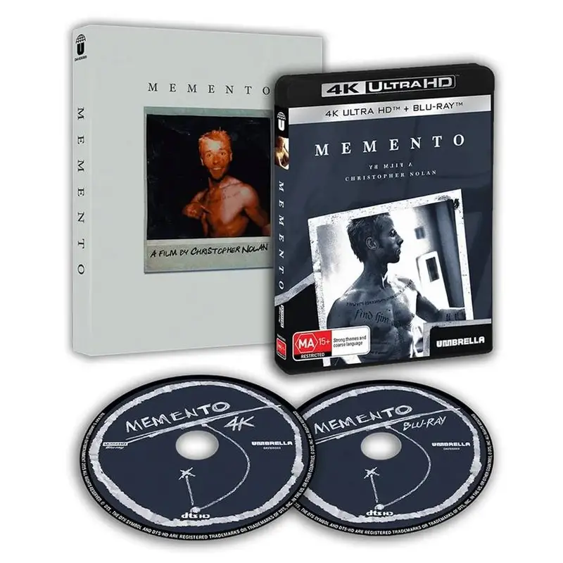 Memento, de Christopher Nolan, ganha edição especial em 4K para 25 anos de estreia