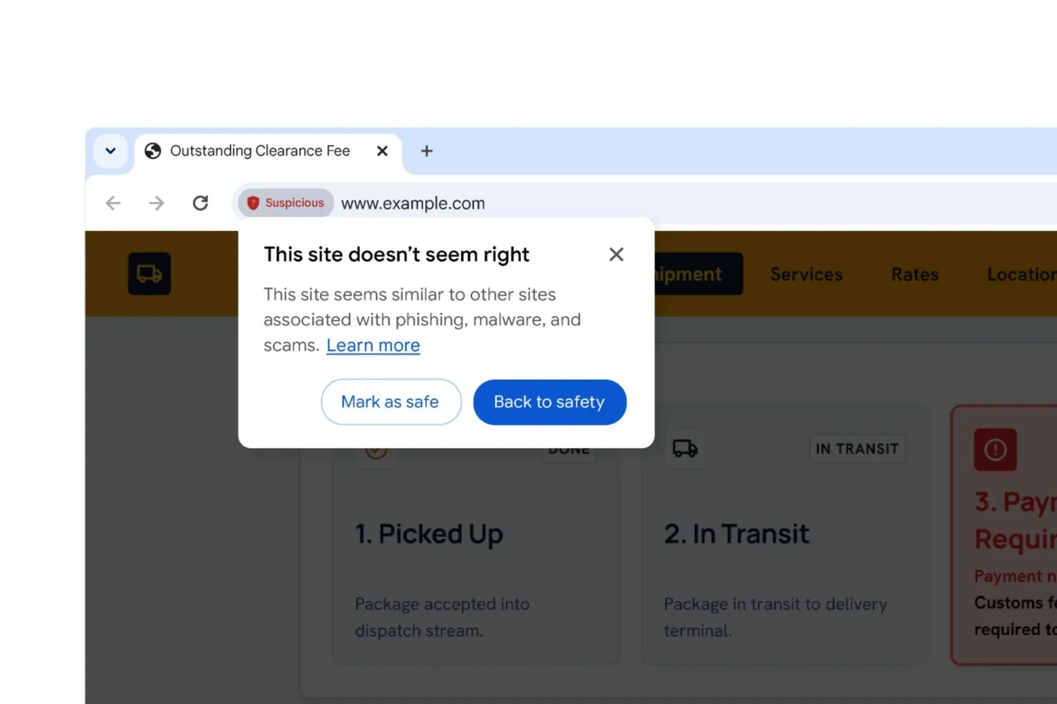 Google Chrome começa a exibir aviso antes de acessar sites suspeitos
